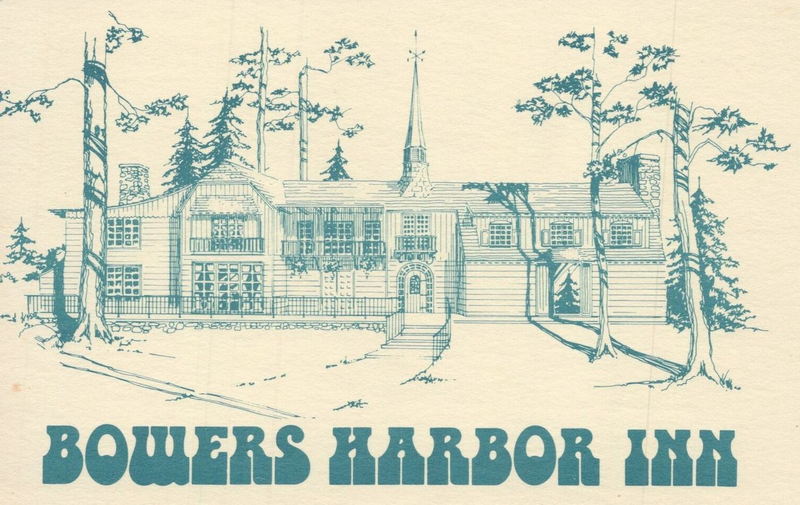 Peninsula Room (Bowers Harbor Inn) - Postcard